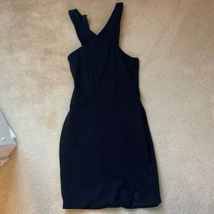 Black Express Asymmetric Dress in Size 0